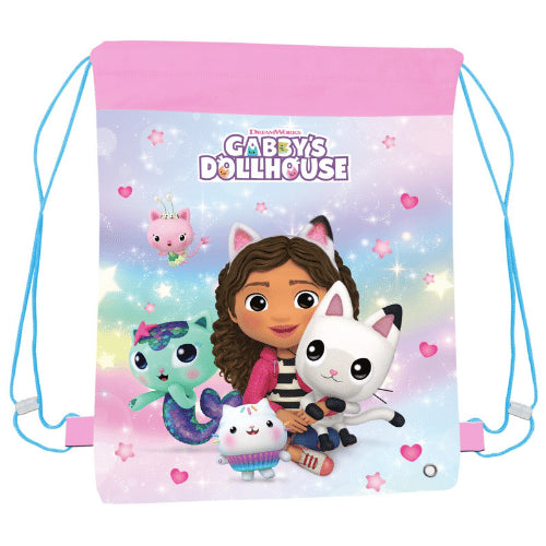 Gabby’s Dollhouse Drawstring Bag