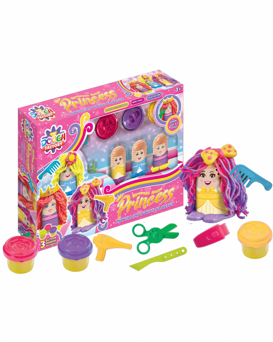 Princess Playdough Hair Salon
